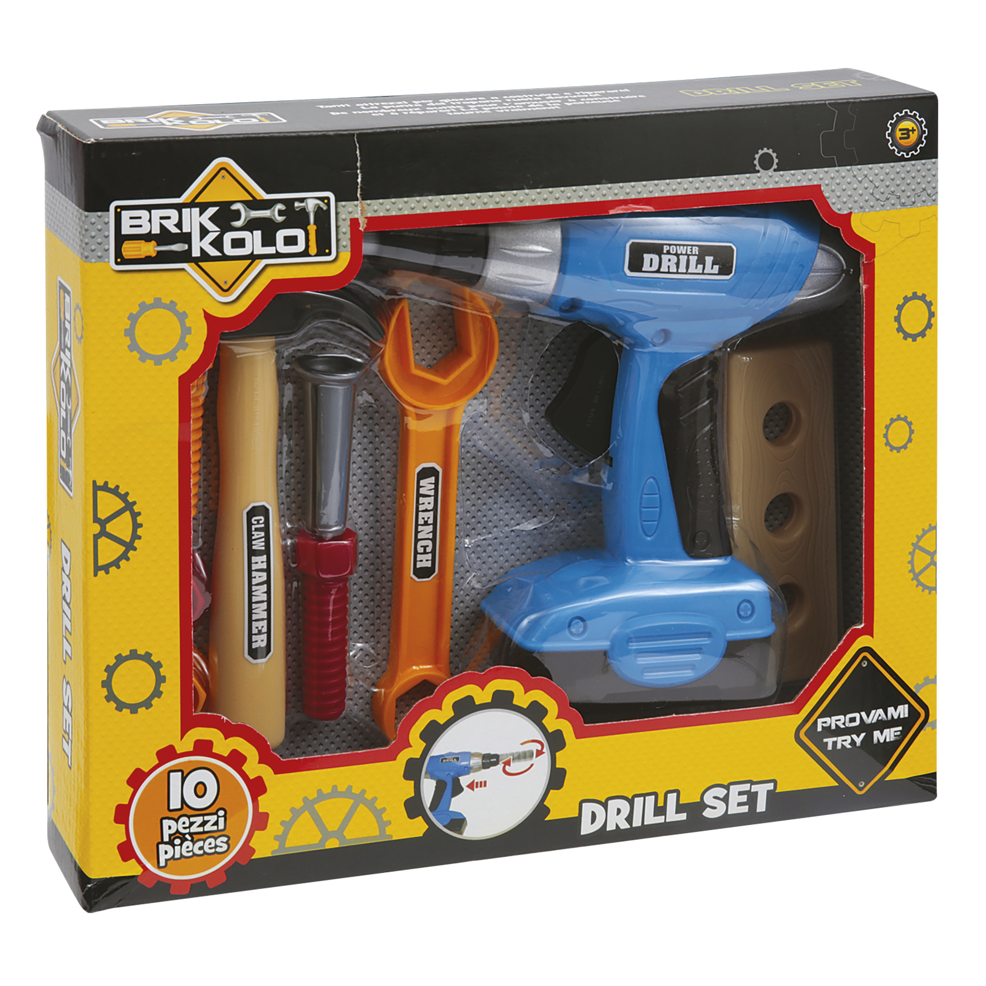 Set attezzi 10 pezzi – brikkolo
